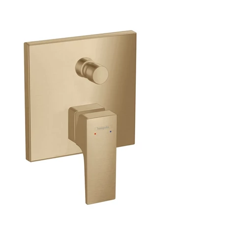 Hansgrohe Metropol egykaros falsík alatti kádcsaptelep, szálcsiszolt bronz 32545140