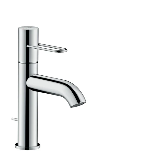 Hansgrohe AXOR Uno egykaros mosdócsaptelep 100 loop fogantyúval automata lefolyóval, króm 38023000