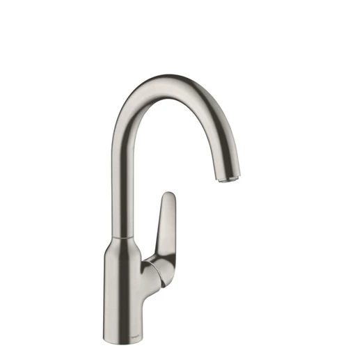 Hansgrohe Focus M421-H220 egykaros konyhai csaptelep nemesacél felület 71802800