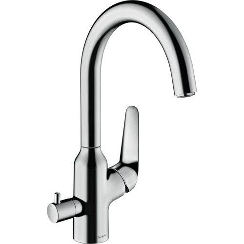 Hansgrohe Focus M424-H220 egykaros konyhai csaptelep elzárószeleppel 71803000