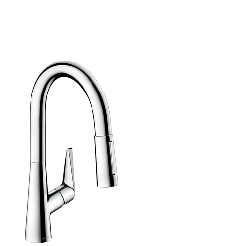 Hansgrohe M5116-H160 egykaros konyhai csaptelep 160 kihúzható zuhanyfejjel, króm 73850000