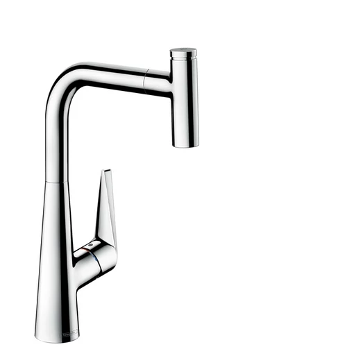 Hansgrohe M5115-H300 egykaros konyhai csaptelep 300 kihúzható kifolyóval, króm 73853000