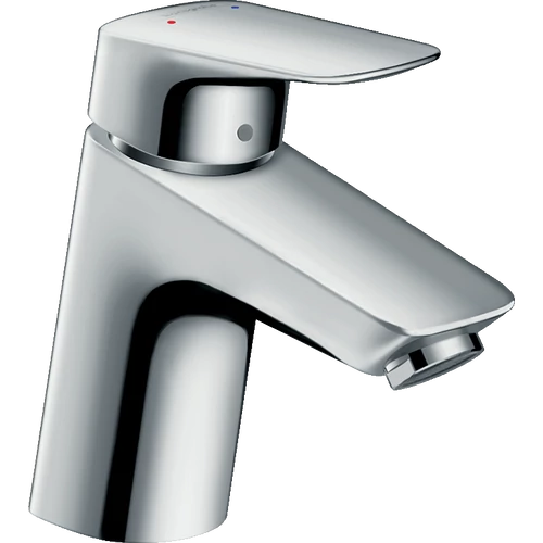 Hansgrohe Egykaros mosdócsaptelep 70 kétféle átfolyási mennyiséggel, lefolyógarnitúra nélkül 71076000