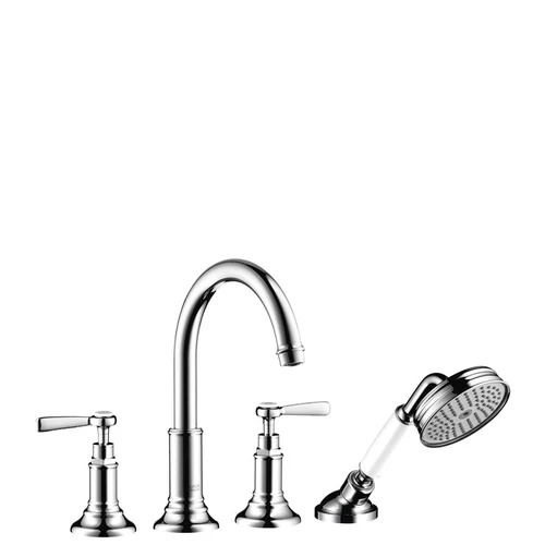 Hansgrohe Axor Montreux 4-lyukú peremre szerelhető kádcsaptelep, króm 16550 000 (16550000)