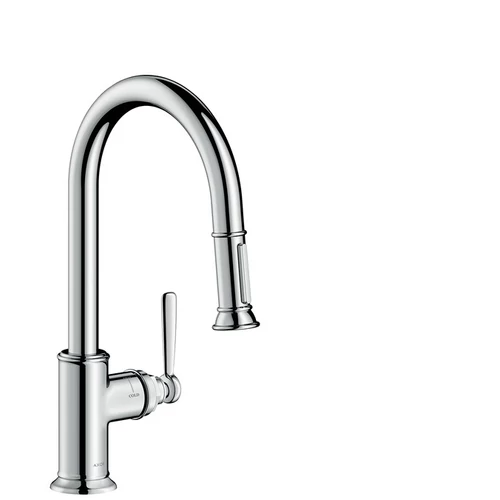 Hansgrohe Axor Montreux konyhai csaptelep kihúzható zuhanyfejjel 16581 000 (16581000)