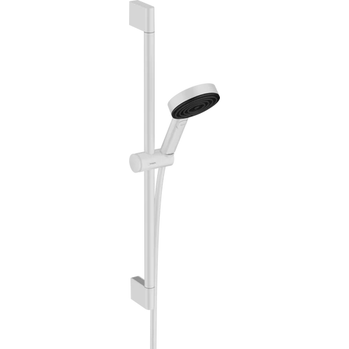 Hansgrohe Pulsify Select S Zuhanyszett 105, 3 jet Relaxation, 65 cm-es zuhanyrúddal matt fehér 24160700