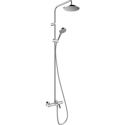 Hansgrohe Vernis Blend Showerpipe 200, 1 jet, kádtermosztáttal króm 26274000