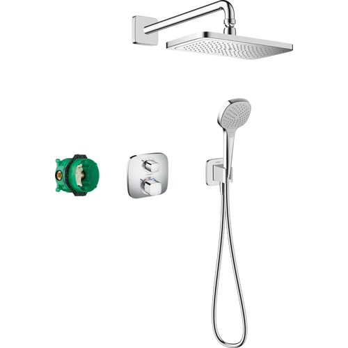 Hansgrohe Croma E Zuhanyrendszer 280, 1 jet, Ecostat E króm 27953000