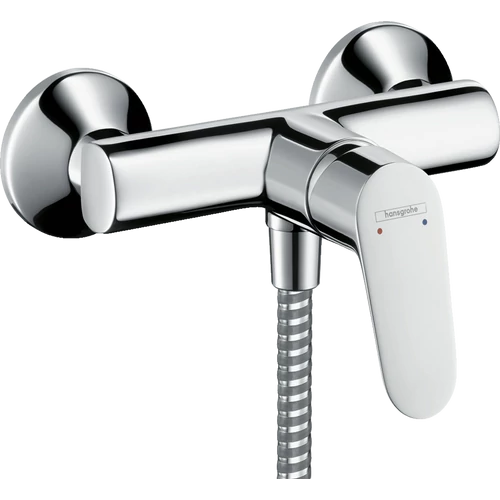 Hansgrohe Focus Egykaros zuhanycsaptelep falsíkon kívüli szereléshez króm 31960000