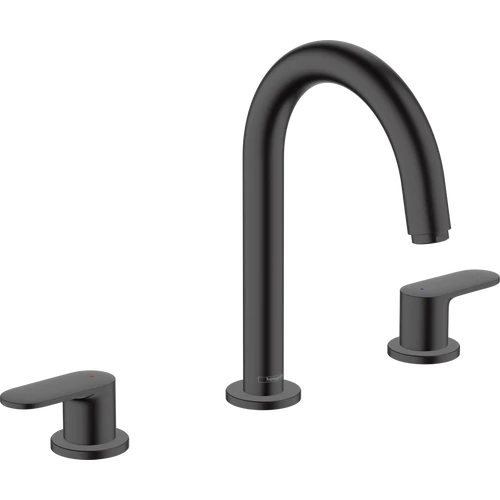 Hansgrohe Vernis Blend Mosdócsaptelep automata lefolyógarniturával matt fekete 71553670