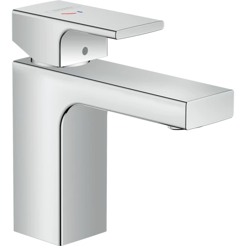 Hansgrohe Vernis Shape Egykaros mosdócsaptelep 100, Coolstart, automata lefolyógarnitúrával króm 71594000