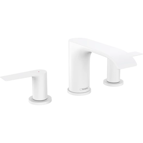 Hansgrohe Vivenis Mosdócsaptelep 90, automata lefolyógarnitúrával matt fehér 75033700