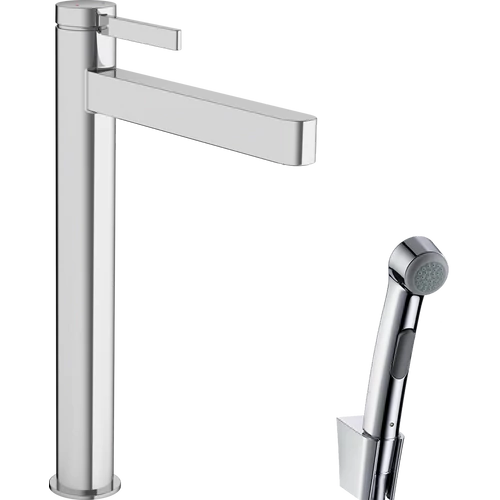 Hansgrohe Finoris Egykaros mosdócsaptelep 260, bidé kézizuhannyal és 160cm-es zuhanytömlővel króm 76220000