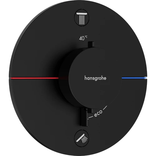 Hansgrohe ShowerSelect Comfort S Falsík alatti Kád/Zuhany termosztát, 2 funkciós, beépített biztonsági kombinációval EN1717 15556670