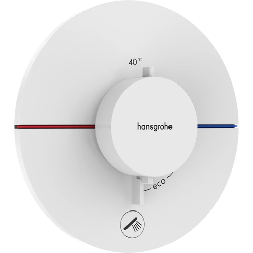 Hansgrohe ShowerSelect Comfort S Falsík alatti Kád/Zuhany termosztát mennyiségszabályozóval, 1+1 funkciós 15562700