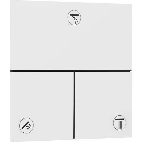 Hansgrohe ShowerSelect Comfort E Falsík alatti elzáró- és váltószelep, 3 funkciós 15573700