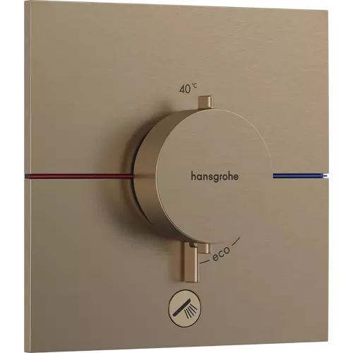 Hansgrohe ShowerSelect Comfort E Falsík alatti Kád/Zuhany termosztát mennyiségszabályozóval, 1+1 funkciós 15575140