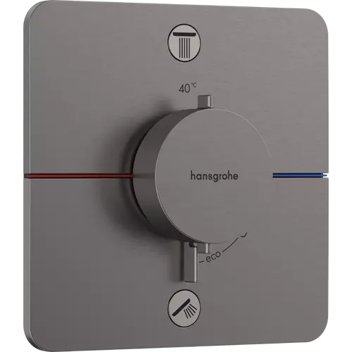 Hansgrohe ShowerSelect Comfort Q Falsík alatti Kád/Zuhany termosztát, 2 funkciós, beépített biztonsági kombinációval EN1717 15586340