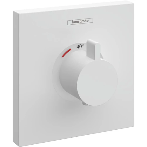 Hansgrohe ShowerSelect Highflow termosztát falsík alatti szereléshez, matt fehér 15760700