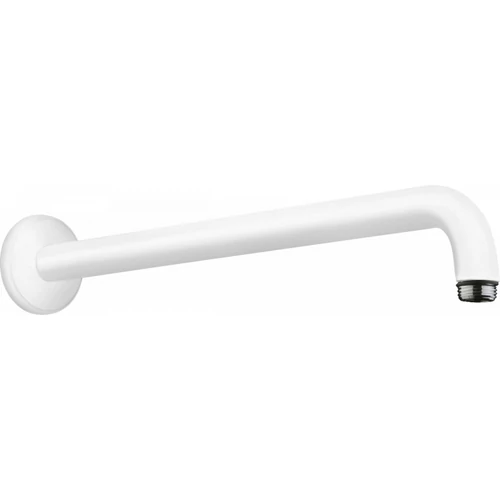 Hansgrohe oldalfali zuhanykar 389mm, matt fehér 27413700