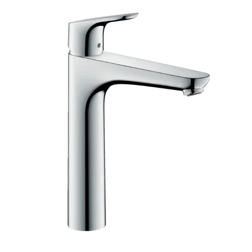 Hansgrohe Focus mosdócsaptelep 190 kétféle átfolyási mennyiséggel és automata leereszővel, króm 31658000