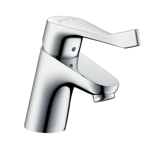 Hansgrohe Focus Care egykaros mosdócsaptelep 70 lefolyógarnitúra nélkül, hosszú fogantyúval, króm 31914000