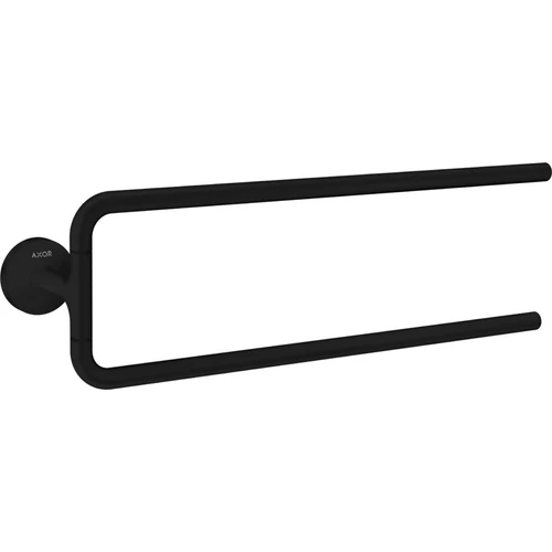 Axor Universal Circular dupla fogantyús törölközőtartó, matt fekete 42822670