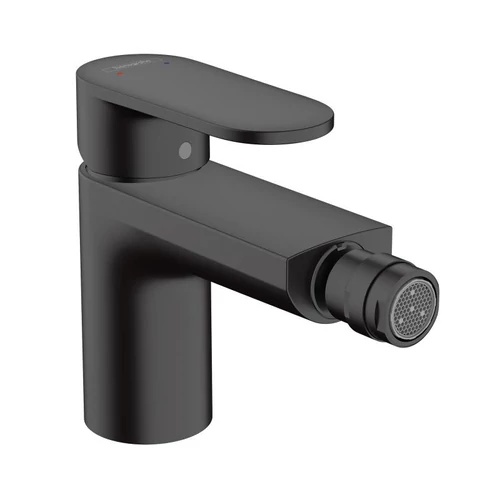 Hansgrohe Vernis Blend Egykaros bidé csaptelep fém automata lefolyógarnitúrával, matt fekete 71218670