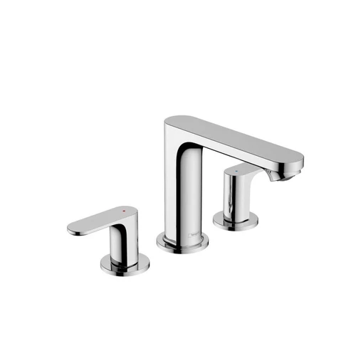 Hansgrohe REBRIS S 110 3 üléses mosdócsaptelep automata leeresztővel, króm, 72530000