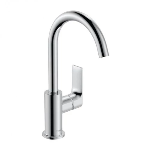 Hansgrohe Rebris E mosdócsaptelep 210, elforgatható kifolyóval, automata lefolyógarnitúrával, króm 72576000