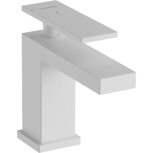 Hansgrohe Tecturis E Egykaros mosdócsaptelep 80, CoolStart, lefolyógarnitúra nélkül, matt fehér 73001700