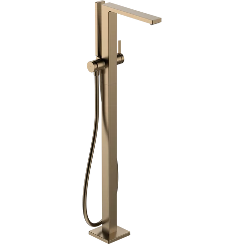 Hansgrohe Tecturis E Egykaros szabadonálló kádcsaptelep, szálcsiszolt bronz 73445140