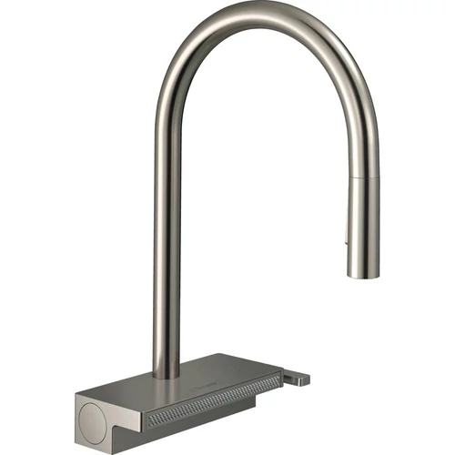 Hansgrohe Aquno Select M81 hatású konyhai csaptelep 170,sBox-al, kihúzható kifolyóval, rozsdamentes acél 73831800