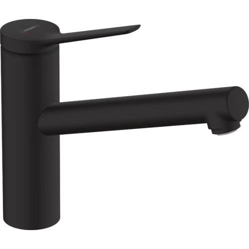 Hansgrohe Zesis M33 egykaros konyhai csaptelep alacsony nyomáshoz, matt fekete 74806670