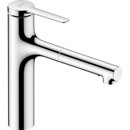 Hansgrohe Zesis M33 egykaros konyhai csaptelep kihúzható kifolyóval, króm 74823000