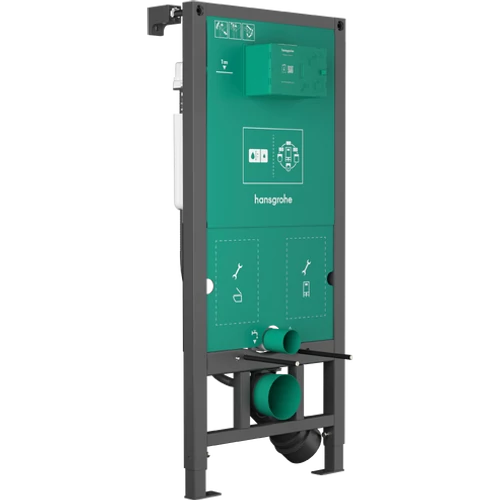 Hansgrohe iFrame universal Falsík alatti öblítőrendszer 1120, fali rögzítésű WC-hez 01022180