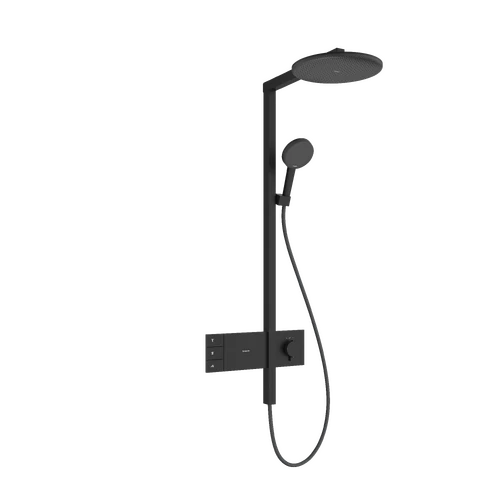 Hansgrohe Raindance Alive S Showerpipe 300, 2jet, ShowerSelect Comfort Matt Fekete 24595670