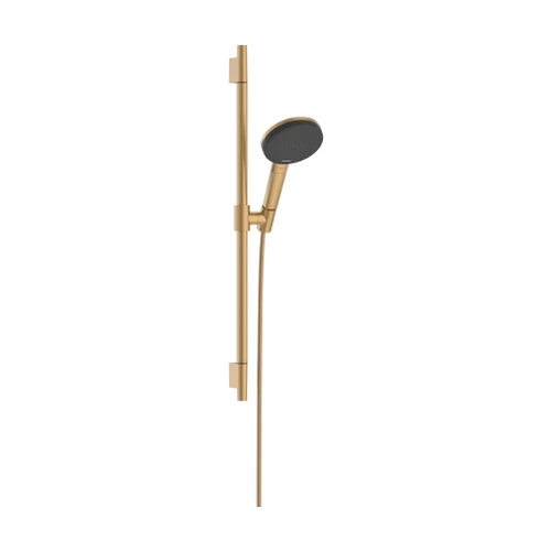 Hansgrohe Raindance Alive Select S Zuhanyszett 125, 3jet, EcoSmart, Unica S Pura 65 zuhanyrúddal Szálcsiszolt Bronz 24602140