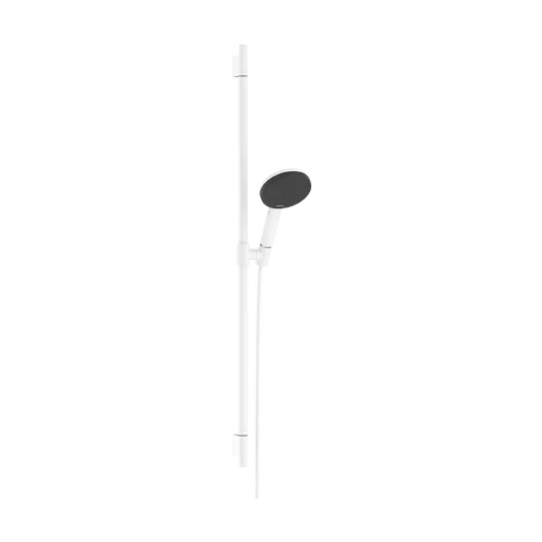 Hansgrohe Raindance Alive Select S Zuhanyszett 125, 3jet, EcoSmart, Unica S Puro 90cm-es zuhanyrúddal Matt Fehér 24603700