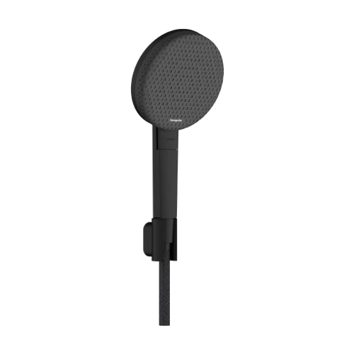 Hansgrohe Raindance Alive Select S Zuhanytartó szett 125, 3jet, EcoSmart, Designflex zuhanytömlővel 160cm Matt Fekete 24611670