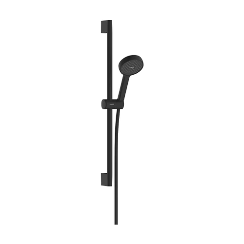 Hansgrohe Activera S Zuhanyszett 95, 1jet, EcoSmart, 65cm-es zuhanyrúddal Matt Fekete 28041670