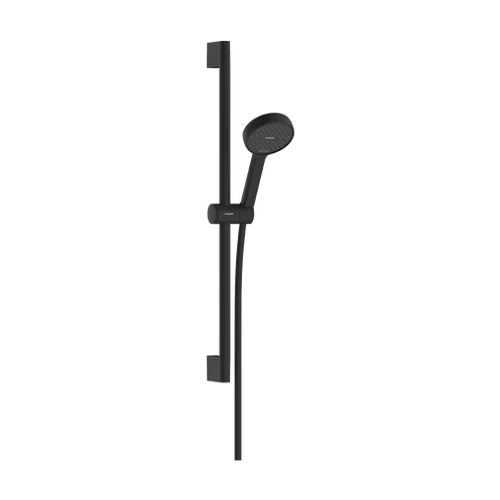 Hansgrohe Activera Select S Zuhanyszett 95, 2jet, EcoSmart+, 65cm-es zuhanyrúddal Matt Fekete 28045670