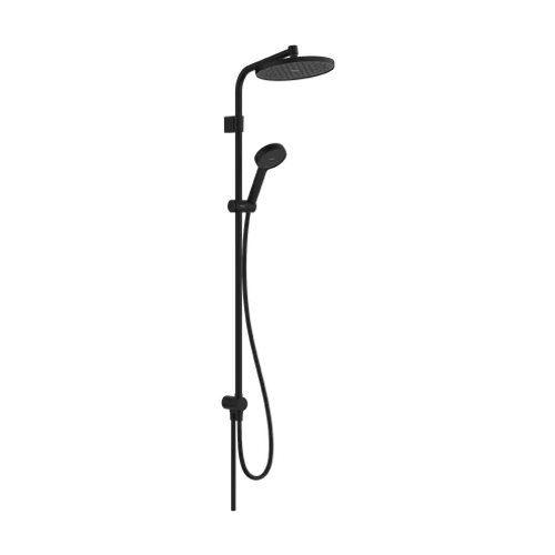 Hansgrohe Activera S Showerpipe 240, 1jet, EcoSmart, Reno Varia Matt Fekete 28074670