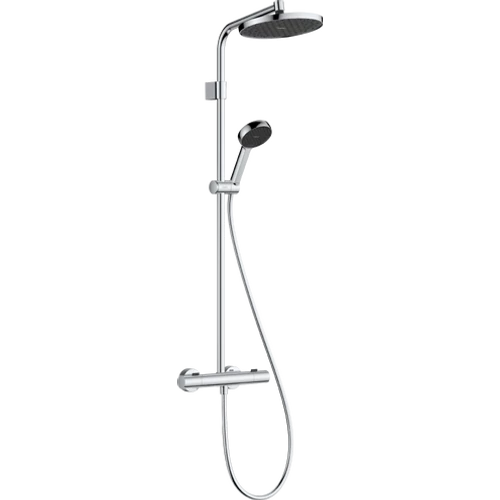 Hansgrohe Activera S Showerpipe 240, 1jet, EcoSmart, Ecostat Fine Varia Króm 28078000