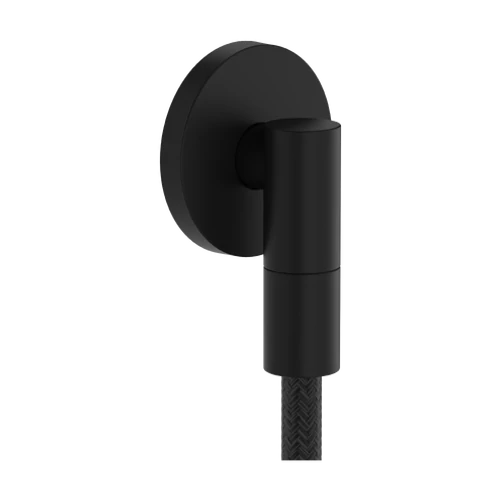 Hansgrohe FixFit Fine S Fali csatlakozó visszafolyásgátlóval Matt Fekete 28882670