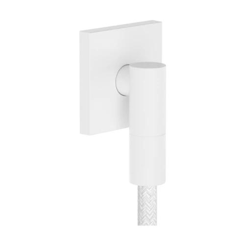 Hansgrohe FixFit Fine E Fali csatlakozó visszafolyásgátlóval Matt Fehér 28883700