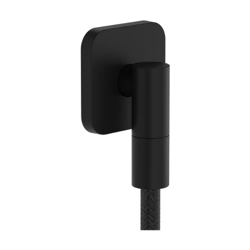 Hansgrohe FixFit Fine Q Fali kimenet visszafolyásgátlóval Matt Fekete 28884670