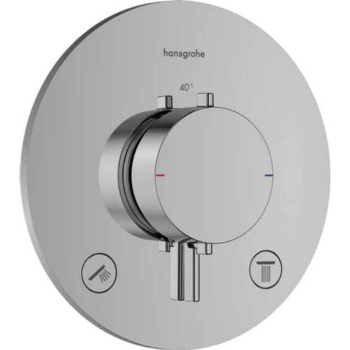 Hansgrohe Ecostat Comfort S Termosztát falsík alatti telepítéshez, 2 funkcióos Króm 33715000