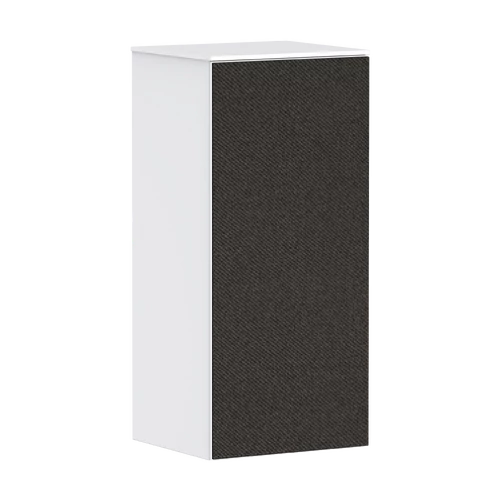Hansgrohe Xevolos E Középmagas szekrény 400/360, Matt Fehér színű, baloldali ajtópánt Textil sötétszürke 54212660