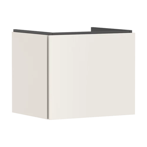 Hansgrohe Xilesa E Mosdószekrény 580/470, 1 fiókkal, normál mosdókhoz Matt Homokszín 54253780